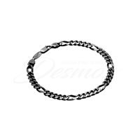 Bracciale Desmos Uomo in Argento MIAMI FIGARO V 20 - MIAMI FIGARO V 20